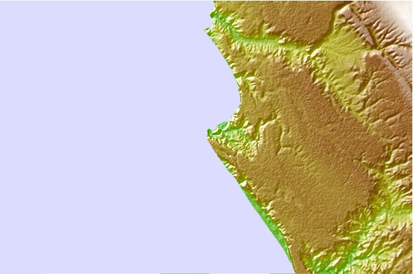 Surf spots located close to Cabo Ledo