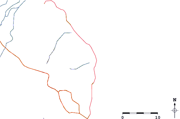 Roads and rivers around Cabo Pulmo