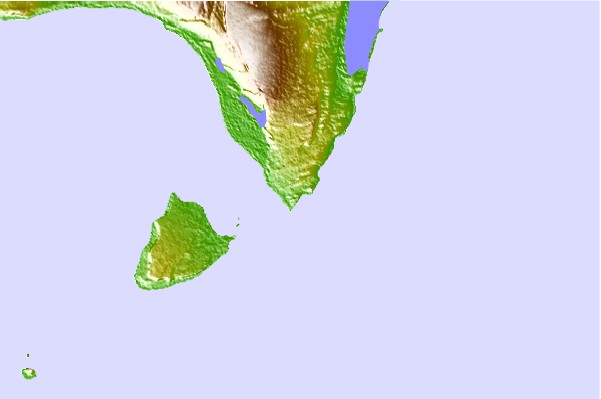Surf breaks located close to Cabo Beata