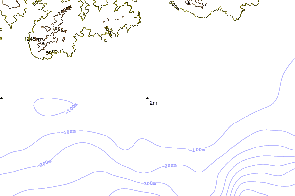 Shoreline around Puerto Cabopino