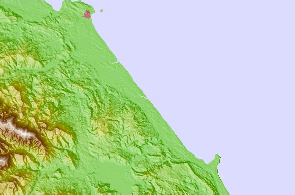 Surf spots located close to Caca Rio