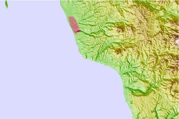 Surf spots located close to Calafia