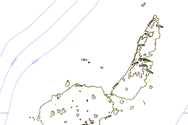 Shoreline around Caleta de Cabello