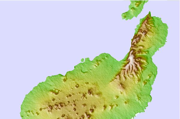 Surf spots located close to Caleta de Cabello