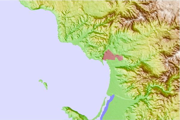 Surf spots located close to California Trailer Park