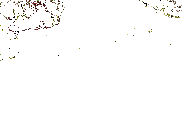 Shoreline around Calle Hermosa