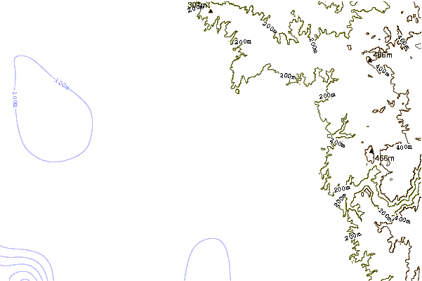 Shoreline around Camalu