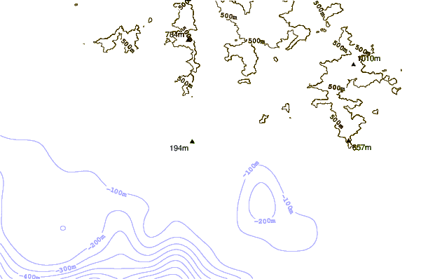 Shoreline around Camaronal