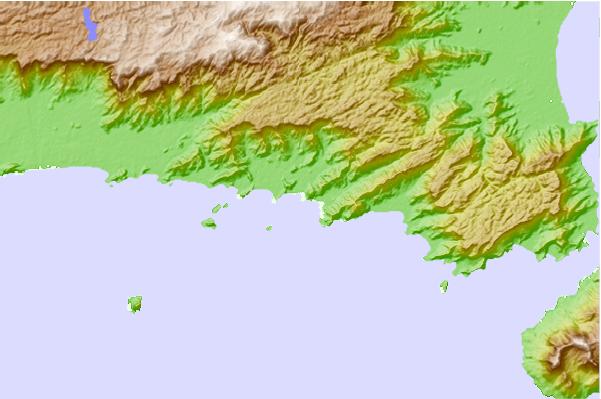 Surf spots located close to Camburi