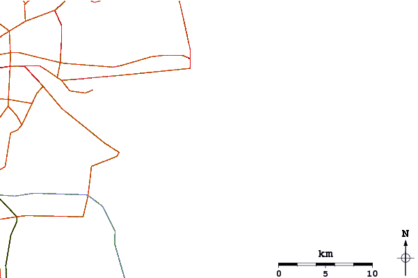 Roads and rivers around Camp Pendleton