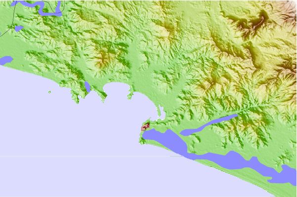 Surf breaks located close to Campos at Manzanillo