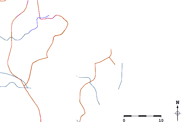 Roads and rivers around Canasvieiras