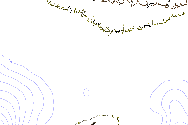Shoreline around Canggu