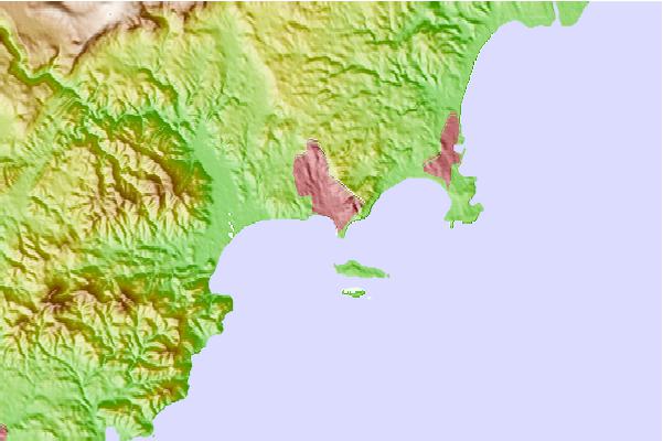 Surf spots located close to Cannes