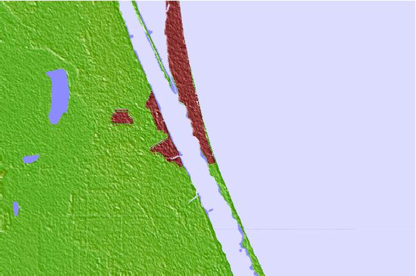 Surf spots located close to Canova Beach