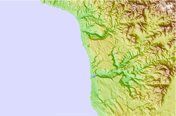 Surf spots located close to Cantamar Settlement