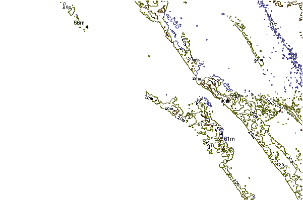 Shoreline around Canunda National Park