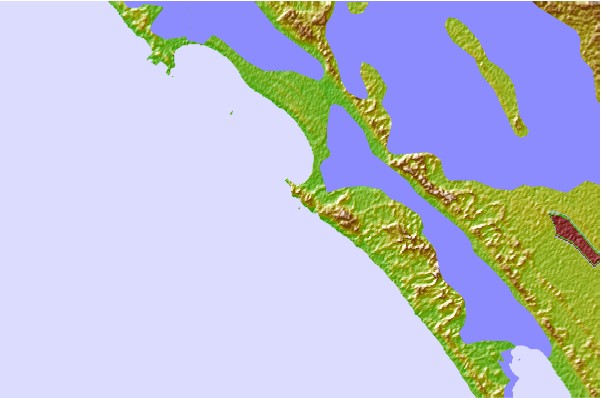 Surf spots located close to Canunda National Park