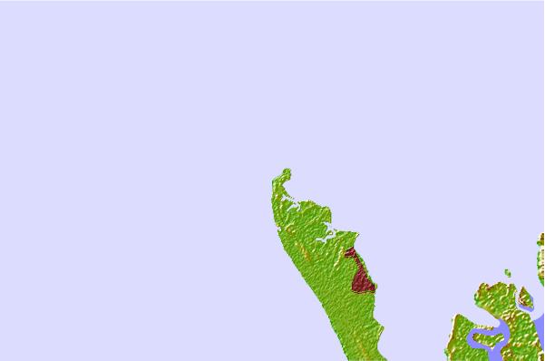 Surf spots located close to Cap Lopez