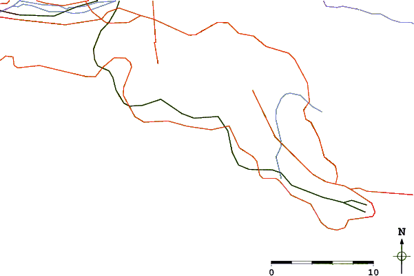 Roads and rivers around Cap St Louis