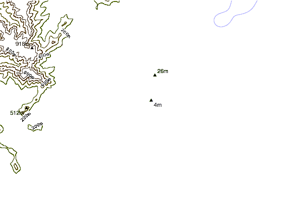 Shoreline around Capao da Canoa