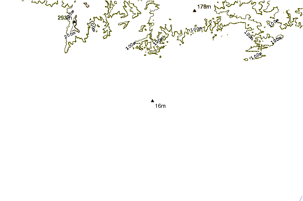 Shoreline around Cape Conran