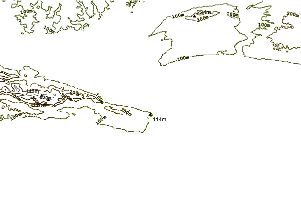 Shoreline around Cape Infanta