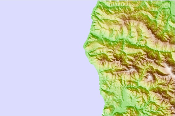 Surf spots located close to Cape Mendocino