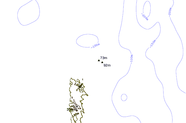 Shoreline around Moreton Island - Cape Moreton