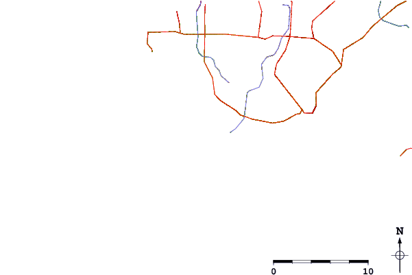 Roads and rivers around Cape Schanck