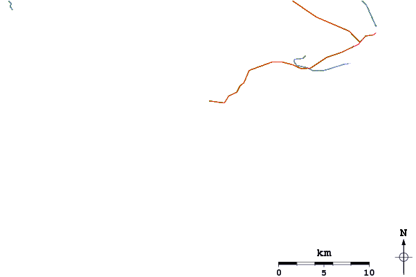 Roads and rivers around Cape Arid