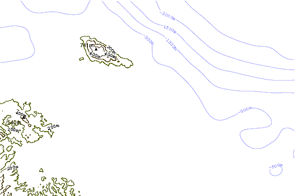 Shoreline around Cape Barabar
