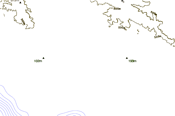 Shoreline around Capitola Rivermouth