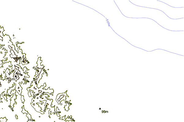 Shoreline around Caracoles