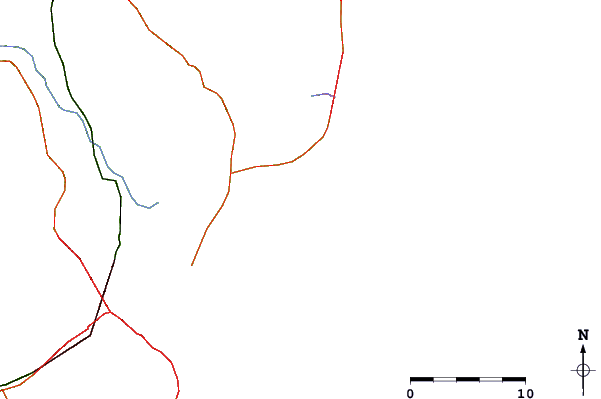Roads and rivers around Carapebus
