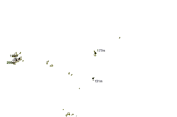 Shoreline around Caravelas