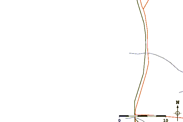 Roads and rivers around Carcans Plage