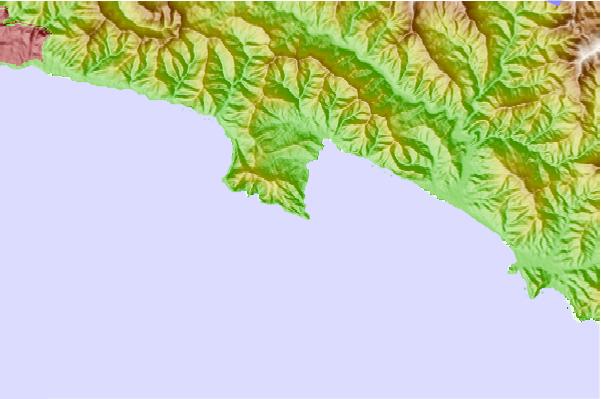 Surf spots located close to Carillon (Paraggi Beach)