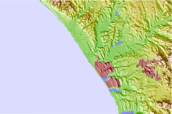 Surf spots located close to Carlsbad City Beach