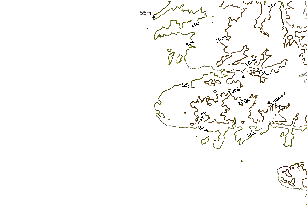 Shoreline around Carolles