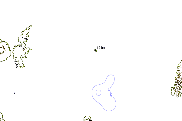 Shoreline around Carthage Neptune