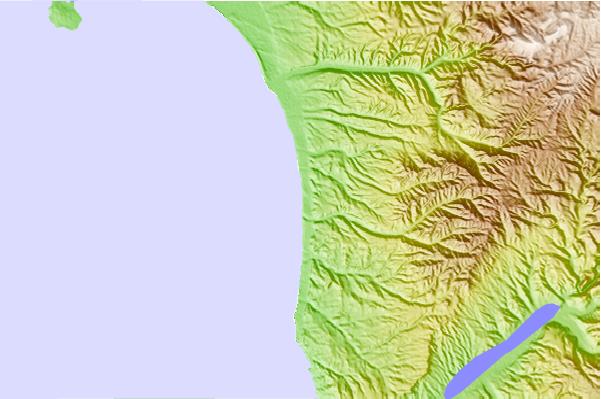 Surf spots located close to Casas