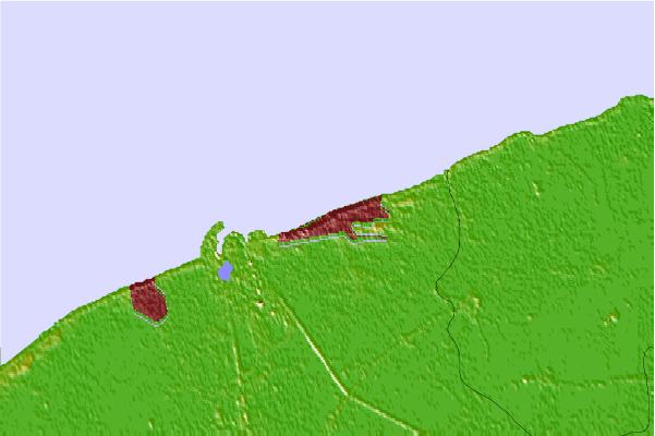 Surf spots located close to Casino Break
