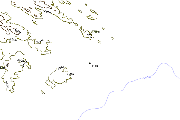 Shoreline around Catlins River Mouth