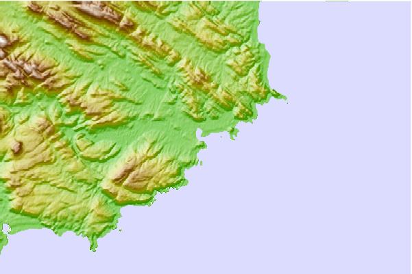 Surf spots located close to Catlins River Mouth
