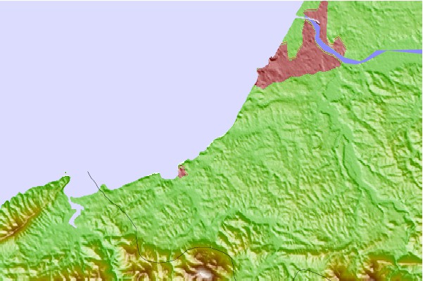 Surf spots located close to Guethary - Cenitz