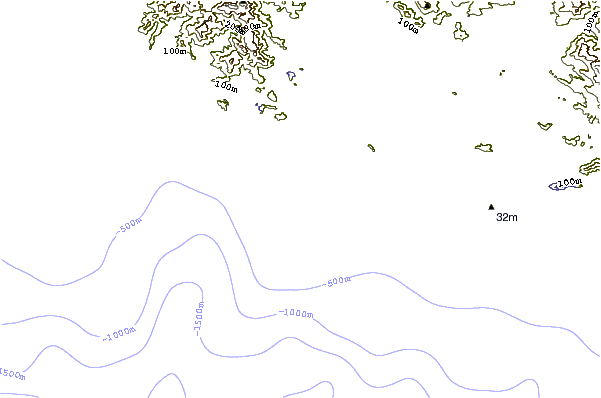 Shoreline around Chacahua