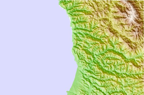 Surf spots located close to Chadbourne Gulch