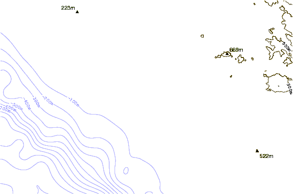 Shoreline around Chamela