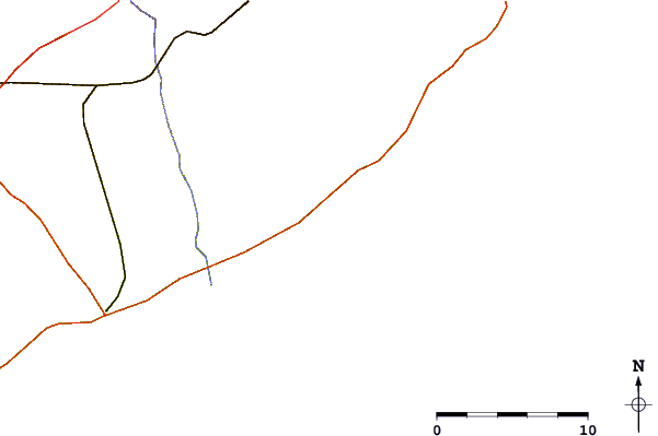 Roads and rivers around Chapadmalal